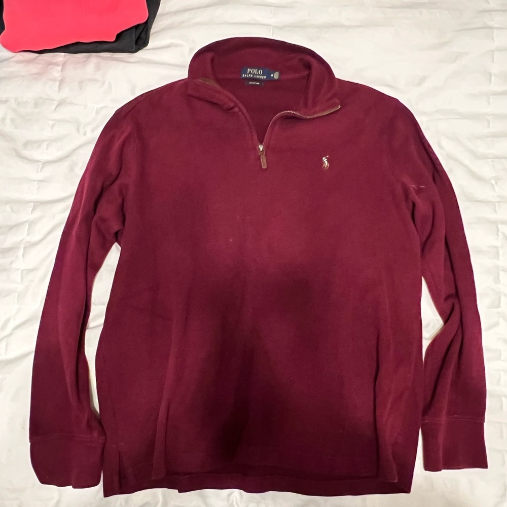 3 Quarter Zip Polo Ralph Lauren